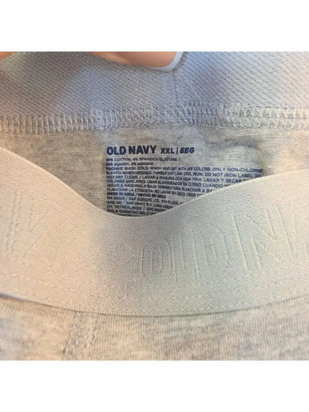 Old Navy Heather Gray Boxer Briefs Men’s Size XXL Solid Basic NWOT